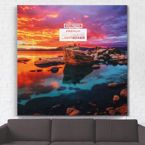 Premium SEG Wall Mounted Lightbox -  Lights Off